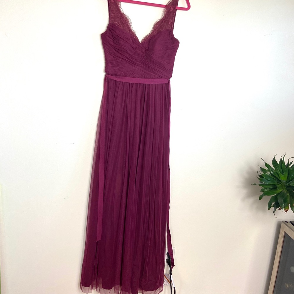BHLDN Hitherto Fleur Black Cherry Dress Nouvelle - Picture 9 of 9